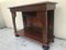 Pine & Walnut Console Table, 1940s, Image 4