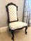 Victorian Rosewood Ladies Chair 2