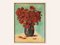 Poppy in fiore, 1929, olio su tela, con cornice, Immagine 1