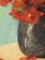 Blooming Poppy, 1929, Oil on Canvas, Framed 6