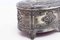 Art Nouveau Silver Metal Jewelry Box, Image 4