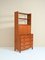 Scandinavian Bookcase Mobile Bar with Chest of Drawers, Image 2