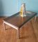 Mid-Century Steel & Brass Coffee Table, 1960s 3