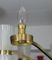 Mid-Century Brass Eight-Armed Chandelier, 1950s, Image 7
