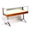 Vintage Counter Showcase in Glass, Chrome and Rosewood, 1960s 7