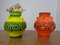 Pop Art Ceramic Vases from Jasba, Set of 2, 1970s 3