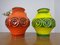 Pop Art Ceramic Vases from Jasba, Set of 2, 1970s 2