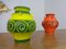 Pop Art Ceramic Vases from Jasba, Set of 2, 1970s 1