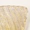 Lampade da parete in vetro di Murano dorato, anni '60, set di 2, Immagine 7