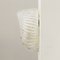 Ribbed and Grit Pure Transparent Wall-Mounted Glass Lamps, 1960s, Set of 2, Image 8