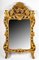 Golden Wood Regency Mirror, Image 1