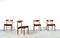 Chaises de Salle à Manger en Teck et Cuir Aniline par Ib Kofod Larsen pour G-Plan, 1960s, Set de 4 6