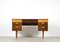Walnut and Beech Concave Desk by Gunther Hoffstead for Uniflex, 1960s 1