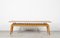 Mid-Century Danish Walnut Slatted Coffee Table with Floating Top, Image 4