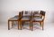 Art Deco Esszimmerstühle & Großer Esstisch Modell 569 im Stil von Hans Hartl, 7er Set 50