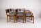 Art Deco Esszimmerstühle & Großer Esstisch Modell 569 im Stil von Hans Hartl, 7er Set 58