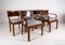 Art Deco Esszimmerstühle & Großer Esstisch Modell 569 im Stil von Hans Hartl, 7er Set 60