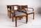 Art Deco Esszimmerstühle & Großer Esstisch Modell 569 im Stil von Hans Hartl, 7er Set 48