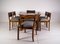Art Deco Esszimmerstühle & Großer Esstisch Modell 569 im Stil von Hans Hartl, 7er Set 9