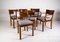 Art Deco Dining Chairs & Large Dining Table Model 569 in the Style of Hans Hartl, Set of 7 51