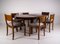 Art Deco Dining Chairs & Large Dining Table Model 569 in the Style of Hans Hartl, Set of 7 13