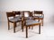 Art Deco Esszimmerstühle & Großer Esstisch Modell 569 im Stil von Hans Hartl, 7er Set 47