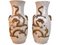 19th Century Chinese Gilt Gold Crackleware Dragon Vases, Set of 2, Image 1