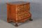 Small Antique Dutch Baroque Walnut Dresser, 18th Century, Image 33