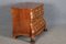 Small Antique Dutch Baroque Walnut Dresser, 18th Century 20