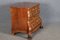 Small Antique Dutch Baroque Walnut Dresser, 18th Century, Image 20