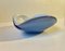 Blue Murano Glass Dish from Seguso, 1970s 2