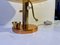 Lámpara de mesa danesa Mid-Century de cobre y latón, años 60, Imagen 3