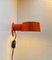 Lámpara de pared naranja de Svend Mediumboe para Nordic Solar, años 70, Imagen 1