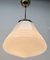 Opaline Shade Pendant Stem Lamp from Phillips, Netherlands, 1930s, Image 5