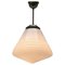 Opaline Shade Pendant Stem Lamp from Phillips, Netherlands, 1930s, Image 1