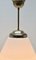 Opaline Shade Pendant Stem Lamp from Phillips, Netherlands, 1930s 3