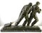 Art Deco Spelter Skulptur von G Carli 9