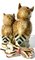 Lámpara de perfume Mother Owl and Chick de Carl Scheidig, Germany, años 30, Imagen 5