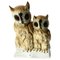 Mother Owl and Chick Perfume Lamp by Carl Scheidig, Germany, 1930s, Image 1
