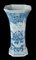 Blue and White Garniture Set from Delft, Set of 3 15