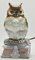 Perfume Owl Lamp by Carl Scheidig, Germany, 1930s 4