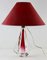 Clear Sommerso Crystal Casing Table Lamp from Val Saint Lambert, Image 2