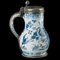 Blue and White Beer Mug 4