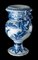 Blue and White Chinoiserie Altar Vase from Delft, 1685 6
