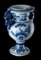 Blue and White Chinoiserie Altar Vase from Delft, 1685 5