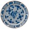 Blau-Weißer Drachen Teller von Delft 1