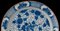 Piatto a forma di drago blu e bianco di Delft, Immagine 6