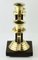 Art Deco Wooden & Brass Candlesticks, 1930s, Set of 2 5