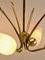 Lámpara de araña italiana vintage, años 50, Imagen 6