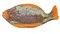 Fisch & Austern Teller mit Tropfglasur von Vallauris, 3 . Set 9